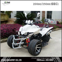 250cc Loncin Engine Water Cooled Quad ATV with EEC 3 Wheelers